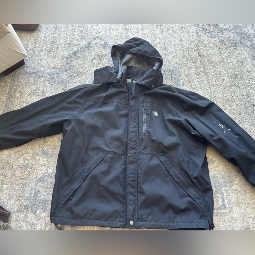 Carhartt Men's Storm Defender Heavyweight Rain Jacket